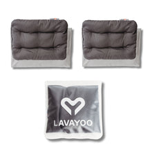 Load image into Gallery viewer, 2X Lavayoo Original + ICE Bag | Lava Sand Filled Weighted Heating & Cooling Pad