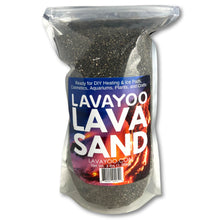 Load image into Gallery viewer, 3 lbs Lavayoo Lava Sand for DIY Hot and Cold Packs, Aquariums and Crafts (Screened, Washed, Dried, Sanitized))