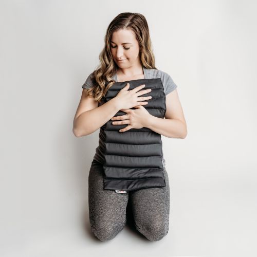 Full Back Lavayoo | Lava Sand Weighted Heating & Cooling Pad | Back/Lap Relief | Microwavable, Washable, & Odorless