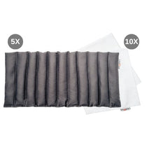 Load image into Gallery viewer, Pro 5X Lavabag Full Back 10X Washable Covers | Lava Sand Weighted Heating Pad | Towel Warmer Compatible, Washable, & Odorless