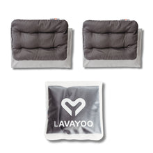 Load image into Gallery viewer, 2X Lavayoo Original + ICE Bag | Lava Sand Filled Weighted Heating &amp; Cooling Pad
