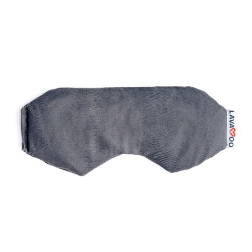 Lava Eye Mask | Lava Sand Weighted Heating & Cooling Pad | Eye Relief | Microwavable, Washable, & Odorless