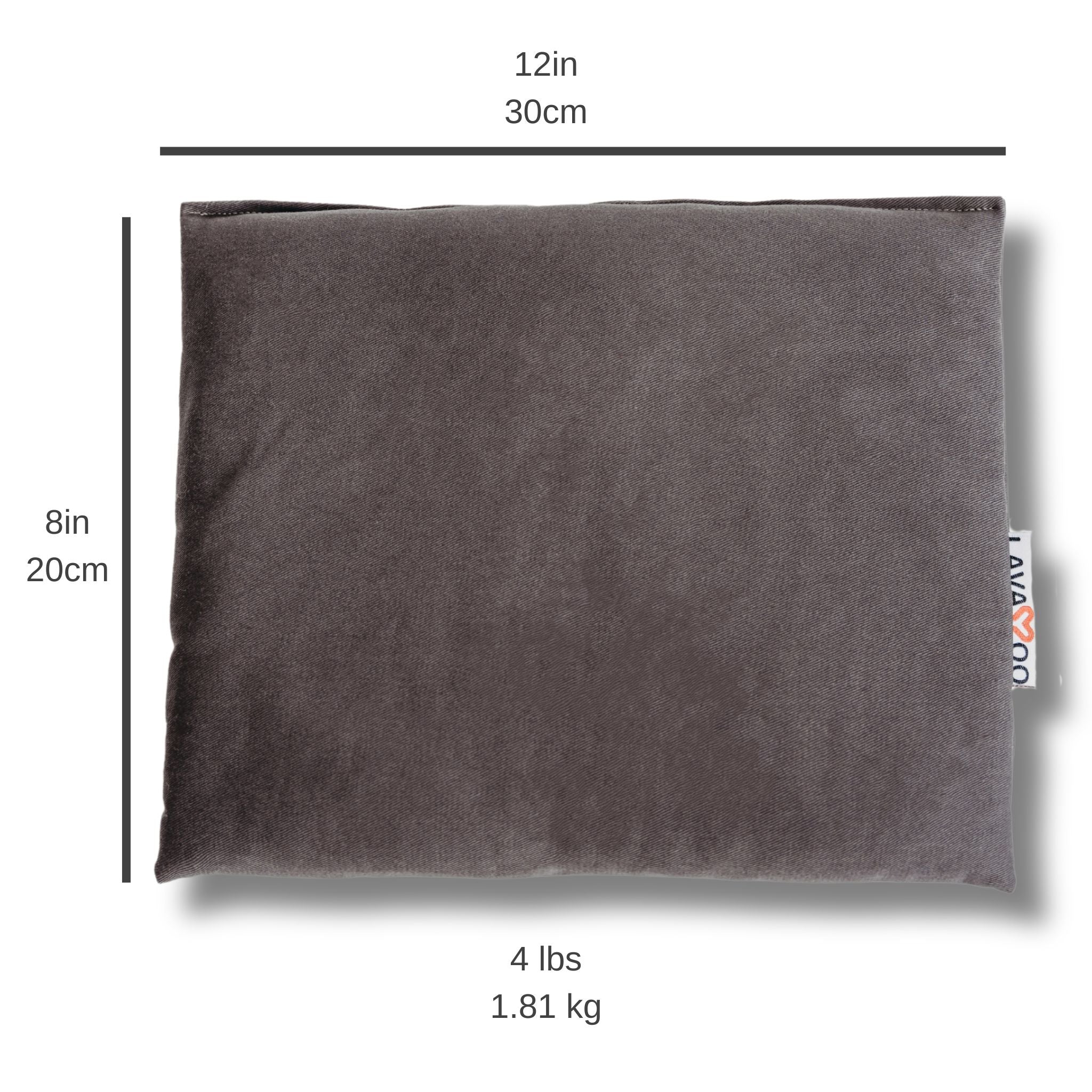 2X Lavayoo Medium | Lava Sand Filled Weighted Heating & Cooling Pad