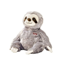 Load image into Gallery viewer, Full Back and Lavababy Sloth Bundle | Lava Sand Filled Warmable Weighted  Sloth Stuffed Animal
