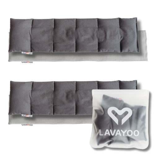 2X Lavayoo Wrap | Lava Sand Filled Weighted Heating & Cooling Pad