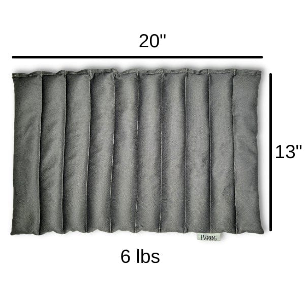 Full Back Lavayoo | Lava Sand Weighted Heating & Cooling Pad | Back/Lap Relief | Microwavable, Washable, & Odorless
